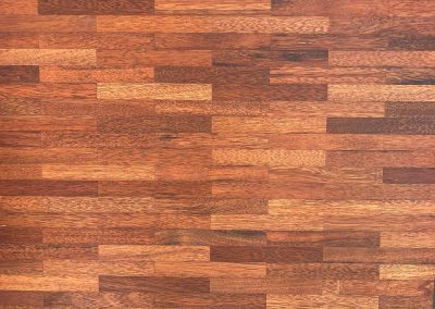 Mosaikparkett engl. Verband Merbau