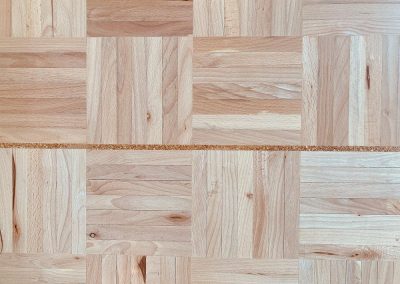 Mosaikparkett Würfelmuster Buche ged./unged. rustikal