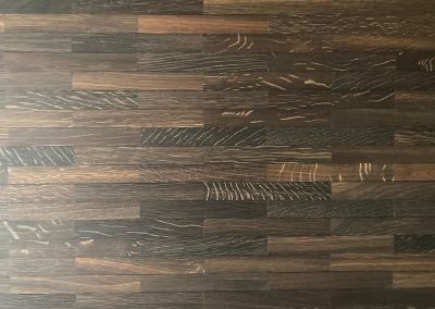 Mosaikparkett engl. Verband Räuchereiche