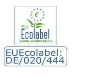 Ein Ecolabel-Laminatreiniger wird als umweltfreundliche Wahl für die Pflege von Bodenbelägen wie Parkett und Laminat präsentiert.